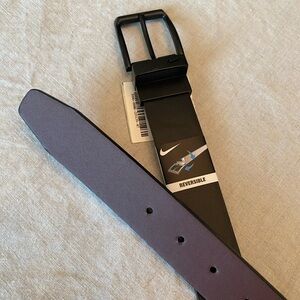 Nike Reversible Belt in Black and Brown